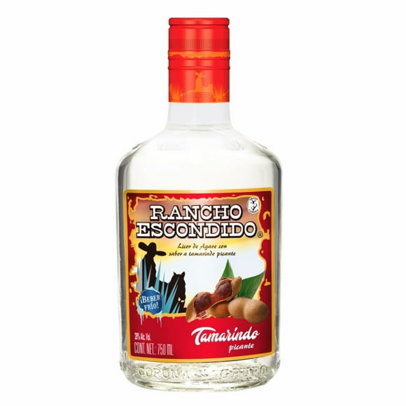 Licor de Agave con Sabor a Tamarindo Picante Rancho Escondido Botella de 750ml Rancho Escondido Botella 750ml