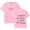 Pink, variant on Josiah Queen The Prodigal Merch Short Sleeve T-shirt Unisex Fashion Crew Neck Top