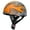 Blaze Orange, variant on Fulmer, (1)3012825, Adult Shorty Motorcycle Helmet - DOT Approved - 301 TAC - Blaze Orange, XL