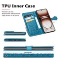 thumbnail image 3 of Funda Cartera FOXDOCK para OPPO Reno 12 , Flip PU con Relieve de Gatos y Perros, Tarjetero y Soporte, 3 of 6