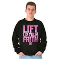 thumbnail image 5 of Faith Blessed Holy Spirit Jesus Sweatshirt for Men or Women Brisco Brands S, 5 of 6