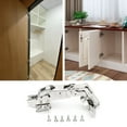 thumbnail image 1 of Haofy Durable Heavy Duty Hardware Fittings Cupboard Hinge, Practical Hinge, 3Pcs For Cabinets Wardrobes, 1 of 8