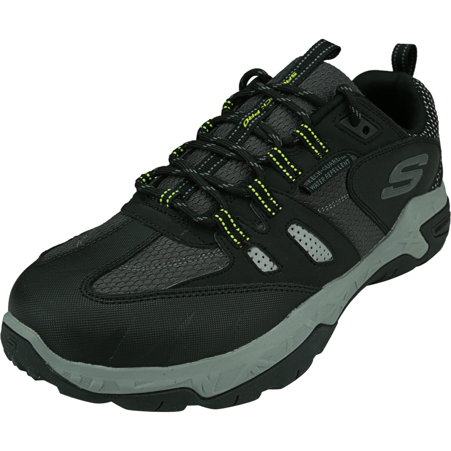 Skechers Men's Sawback Pro Black / Gray Ankle-High Trail Running - 10M ...
