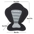thumbnail image 2 of Asiento de Kayak WOOWAVE Acolchado Deluxe Ajustable para Paddleboard, 2 of 6