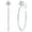 0.6CT - Wonderful Afternoon, variant on JIUZUAN 0.9CT Silver Moissanite Inside-Out Medium Hoop Earrings Sparkle Gifts