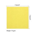 thumbnail image 2 of Uxcell Origami Paper Double Sided for Art Craft Project Beginner 100 Sheets Lemon Yellow 3x3 inch, 2 of 5