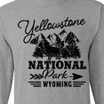 thumbnail image 4 of Inktastic Wyoming Yellowstone National Park Long Sleeve T-Shirt, 4 of 5