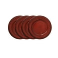 thumbnail image 2 of Holiday Time 13-Inch Distressed Charger Red -Pack of 4, 2 of 2