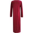 thumbnail image 4 of LAICAIW Robe Élégante pour Femmes à Col en V Fendu Soirée Manches Longues Formelle, 4 of 6