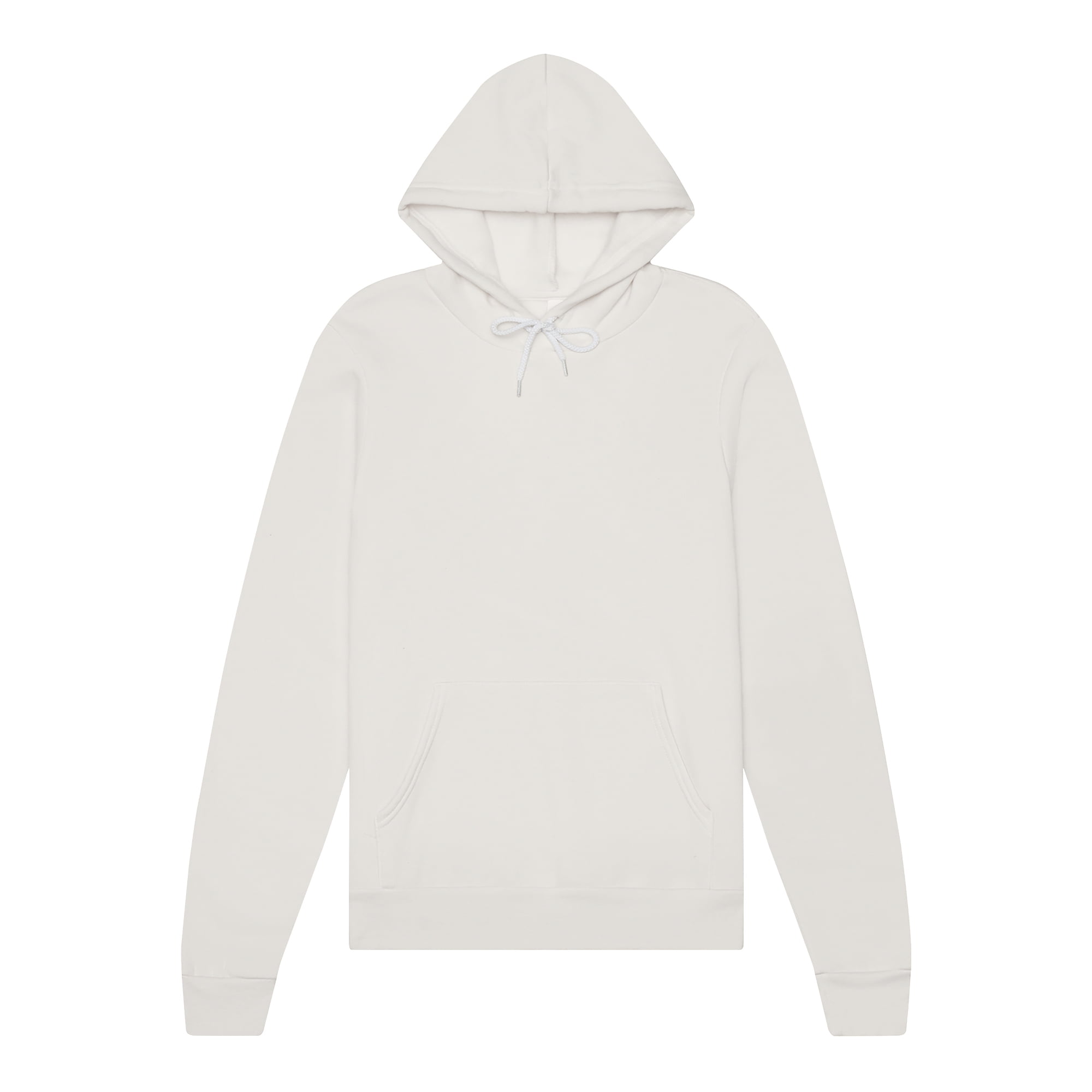 BELLA+CANVAS Adult Unisex Fleece Pullover Hoodie for Crafting, Vintage White, Medium
