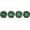 Green, variant on Darling Souvenir DIY Pack Of 190 Pcs Wedding Floral Border Stickers Chocolate Labels-Green