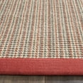 thumbnail image 5 of SAFAVIEH Natural Fiber Aspen Striped Sisal Area Rug, Rust, 9' x 12', 5 of 8