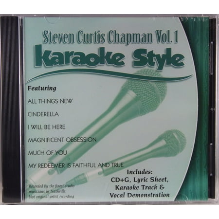 Steven Curtis Chapman Volume 1 Daywind Christian Karaoke Style NEW CD+G 6 Songs