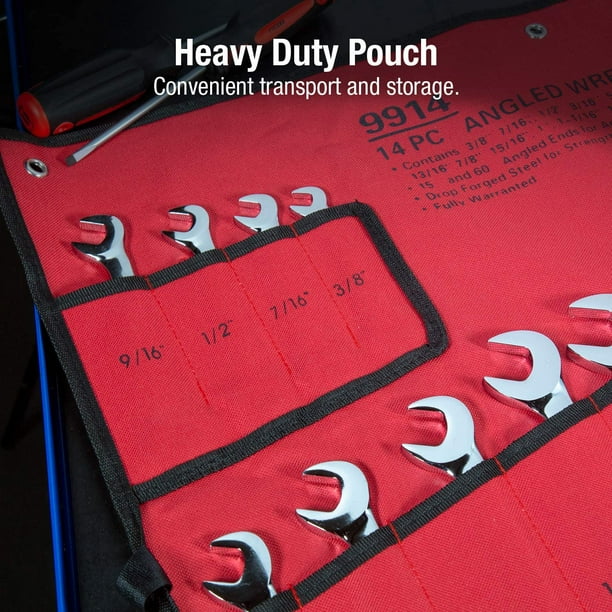 Sunex Tools 9914 14 Pc Angles Wrench Set