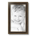 thumbnail image 2 of ArtToFrames 8x14" Gold with Burgundy Panel Picture Frame, Gold Wood Poster Frame, with Regular Glass and 2 (FBPL-4758), 2 of 7
