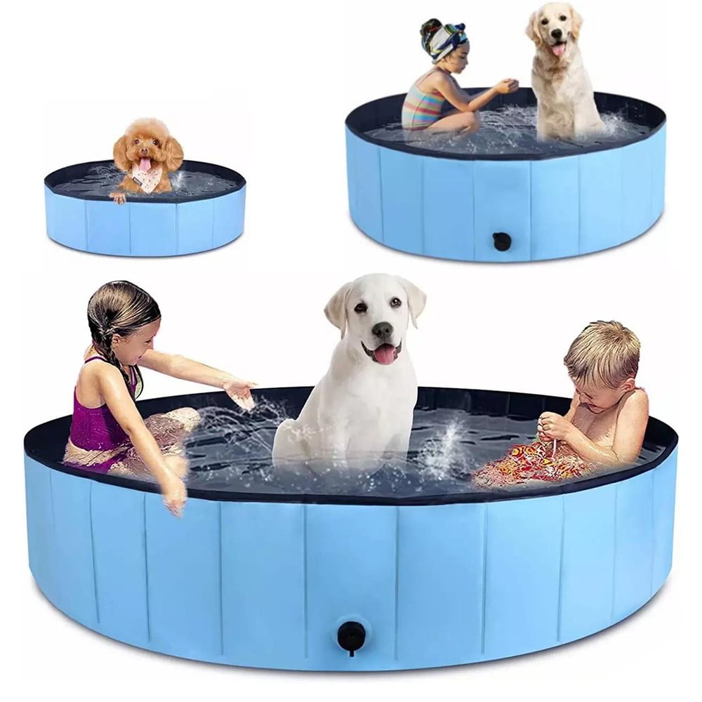 Originalsourcing Foldable Swimming Pool Pet Dog Pool Kiddie Pool