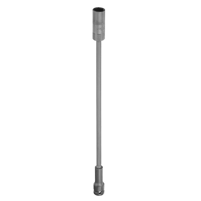 Socket de impacto profundo de 6 puntos de pared delgada de 17 mm y 1/2" de conducción de 16.5" de largo de acero CR-V