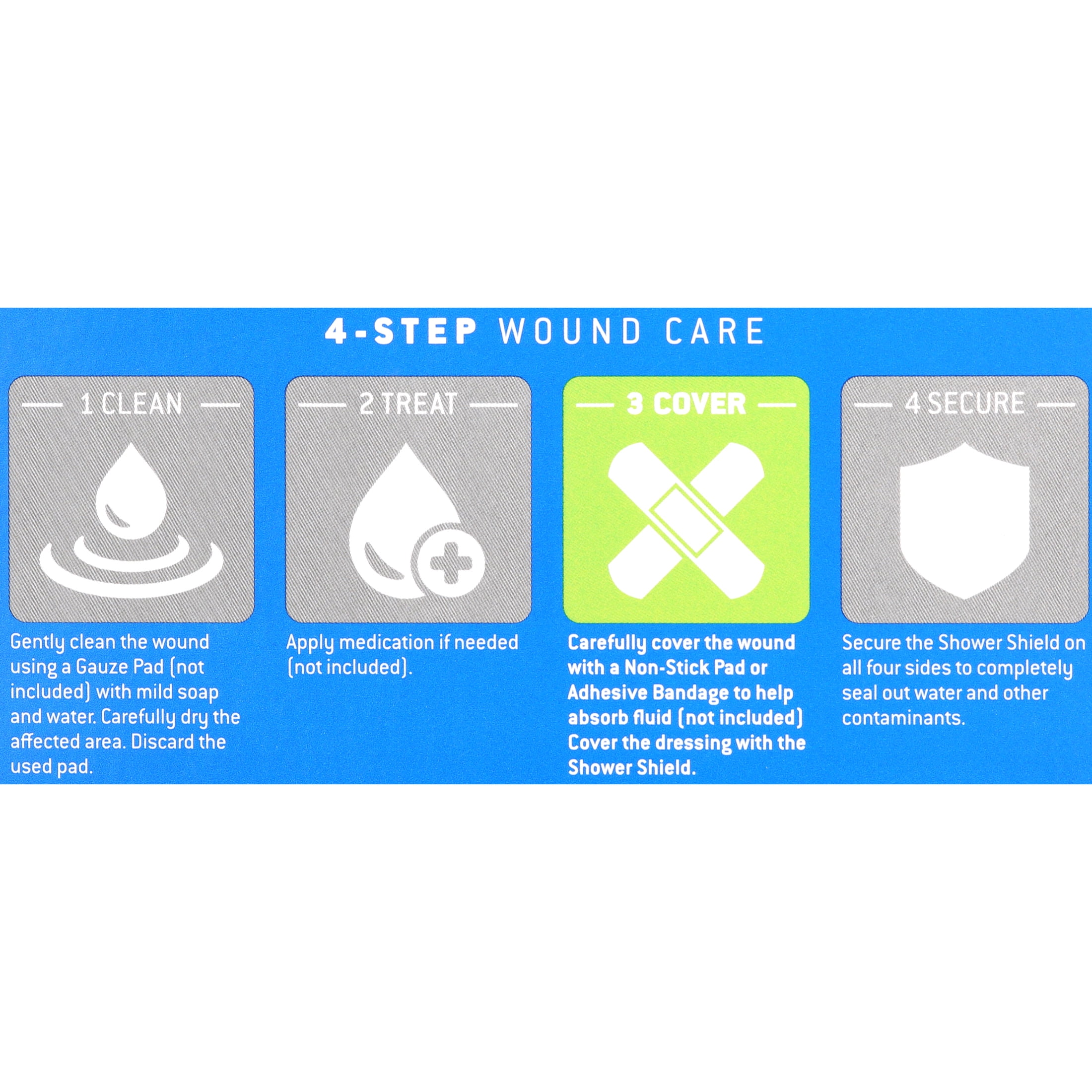 Care Science Clear Shower Shield