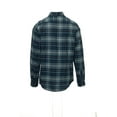thumbnail image 3 of Club Room Blue Plaid Button Down Shirt Sport , Size Small, 3 of 4