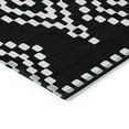 thumbnail image 4 of Addison Rugs Chantille Indoor/Outdoor Transitional Diamonds Black Washable Rectangle Rug, 2'6" x 3'10", 4 of 6