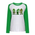 thumbnail image 4 of Pntutb St. Patricks Day Womens Casual Long Sleeve Print Ladies Sweatshirts Tops, 4 of 4
