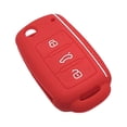 thumbnail image 4 of Almencla Veste de Couverture en Silicone pour Télécommande de Voiture, Clé, Sagitar Rouge Rouge, 4 of 8