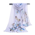 thumbnail image 2 of Women's Chiffon Soft Wrap Scarf 160x50cm - Lightweight Fashion Shawl for All Seasons - Versatile Ladies Scarf Accessory in Assorted Colors, 2 of 2