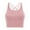 Pink, variant on Womens Sports Bras Thin Shoulder Strap Shock-absorbing Running Fitness Bra Beautiful Back Sexy Yoga Gathering Sports Bra Bras for Women No Underwire HotPink L