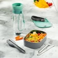 thumbnail image 4 of BergHOFF Leo 4Pc 18/10 Stainless Steel Travel Flatware Set & Grey Holder, 4 of 5