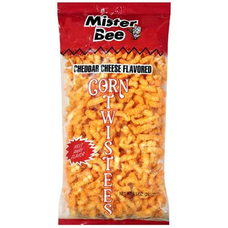 Mister Bee: Corn Twistees Cheddar Cheese Flavored Chips, 8.5 Oz