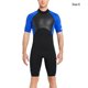 thumbnail image 4 of Greeniant Traje de buceo de 2 mm Alta eficiencia A prueba de frío Buena elasticidad Trajes de baño de estilo de manga corta Traje de neopreno de Deportes acuáticos Hombre Azul S Greeniant OD020693-13, 4 of 6
