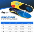 thumbnail image 2 of HERMOSO Plantar Fasciitis Insoles for Men Women - Orthotics Inserts, Shoe Insoles Arch Support Flat Feet Inserts (1 Pair, XL, Sky Blue), 2 of 7