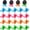Colorful, variant on 8Pack Refrigerator Magnets Magnetic Clips Fridge Magnets-Scratch Free Heavy Duty Magnetic Clips Perfect for Classroom, Teacher,Locker, Note List Photo Displays Must Haves(Colorful)