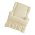 thumbnail image 4 of Funda universal Gloria para sillón con respaldo de Seersucker Funda antideslizante Wingback Couch, 4 of 7