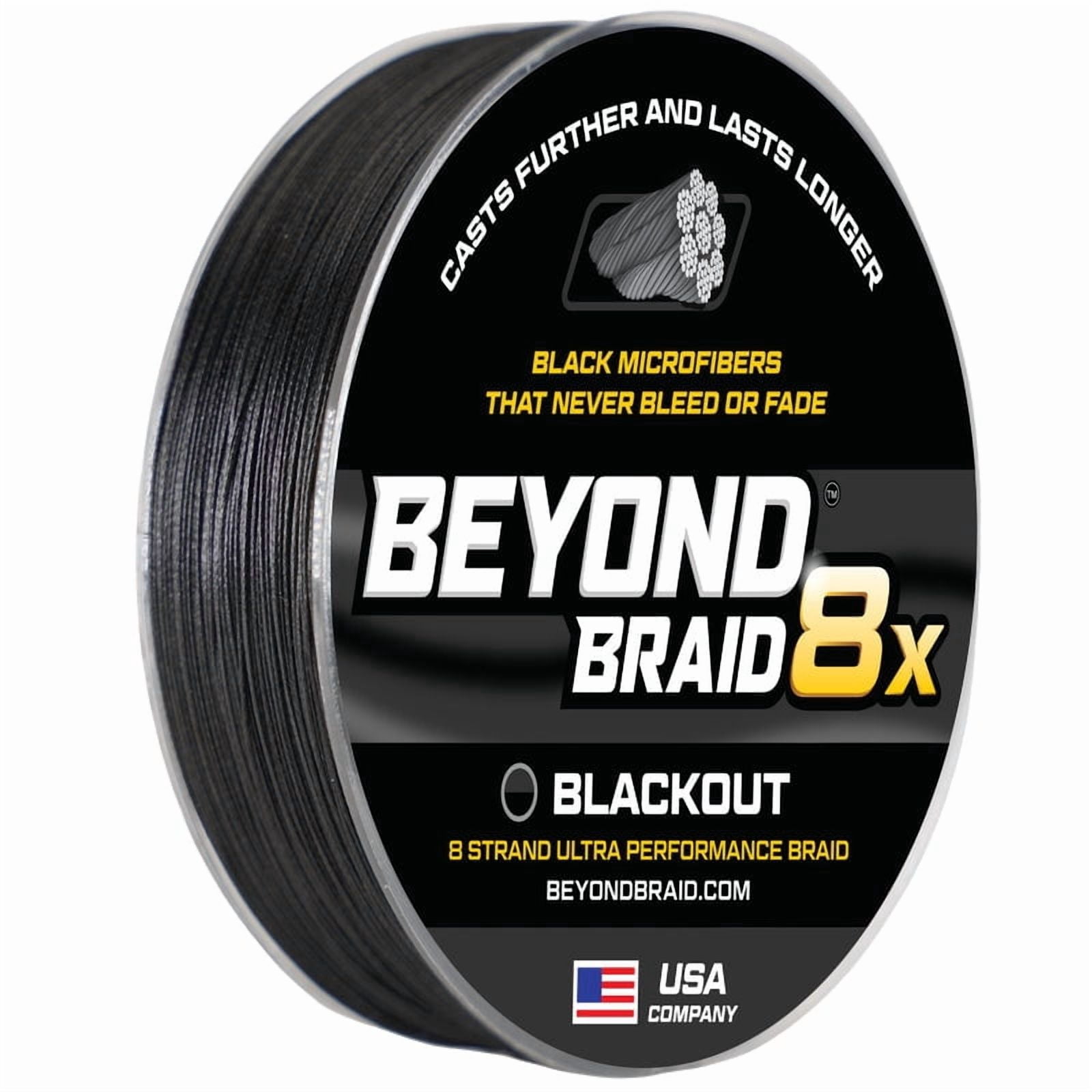 Beyond Braid Blackout No Fade 8X 300 Yards 40LB