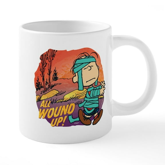 CafePress - Linus All Wound Up! - 20 Oz White Ceramic Mega Mug