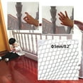 thumbnail image 3 of Ludlz Child Safety Baby Thicken Fence Net - Balcony, Patios and Railing Stairs Netting, Safe Rail Net for Kids/Pet/Toy, Sturdy Mesh Fabric Material Home Balcony Stairs Railing Protector, 3 of 7