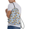 thumbnail image 2 of Bingfone Cute Sloth Drawstrings Backpacks Bags for Men Women Gym Drawstrings Bag-Small, 2 of 8