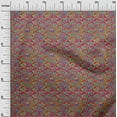 thumbnail image 2 of oneOone Cotton Jersey Red Fabric Batik Dress Material Fabric Print Fabric By The Yard 58 Inch Wide, 2 of 4
