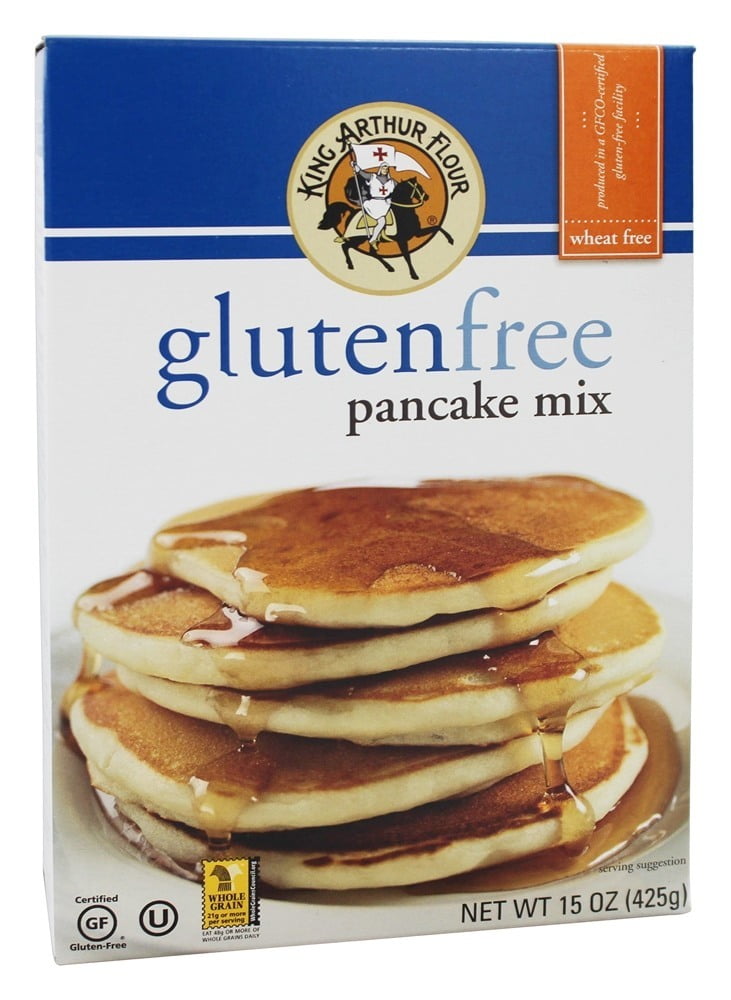 King Arthur Gluten Free Pancake Mix (15 Oz.), Pack of 6