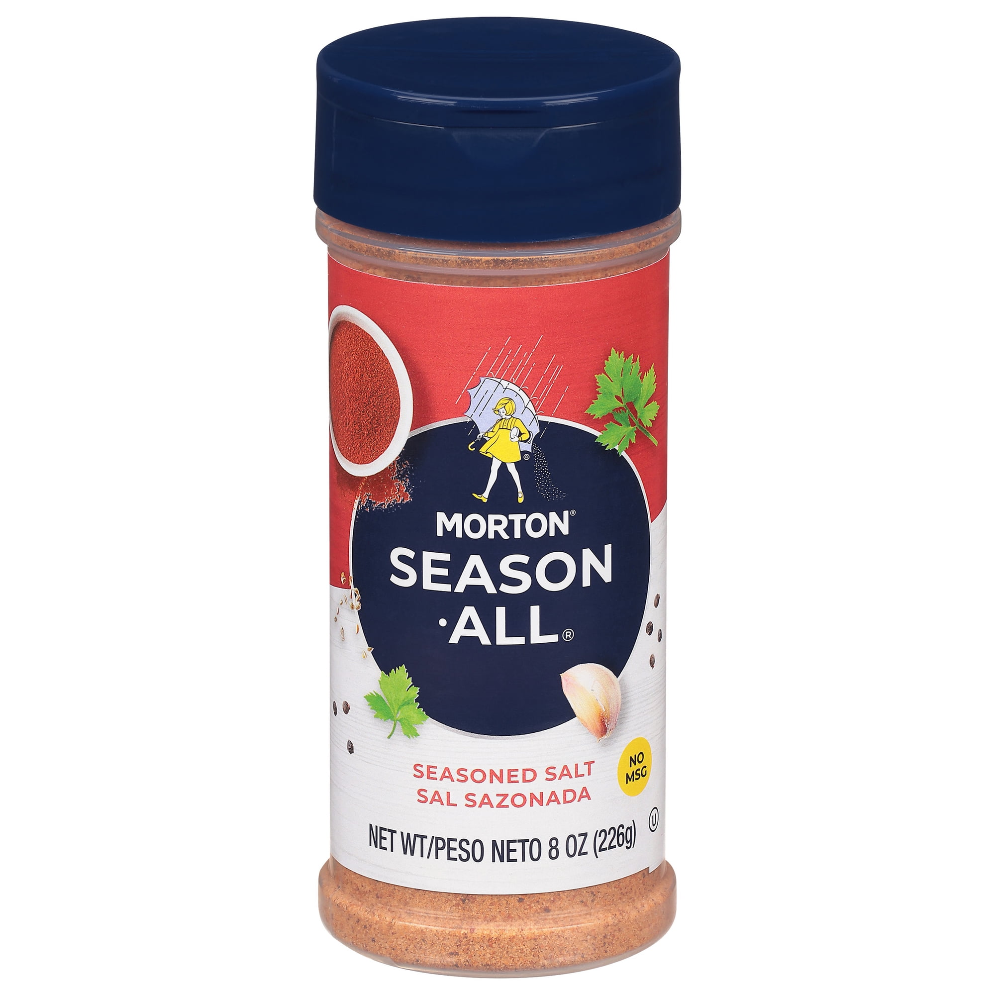 Morton Season-All Seasoned Salt, Seasoning Blend, 8 oz