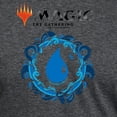 thumbnail image 3 of CafePress - Magic Blue Mana Symbol T Shirt - Mens Tri-blend T-Shirt, 3 of 4