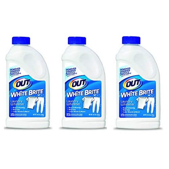 Blanqueador de ropa en polvo OUT White Brite 800 g (3 botellas)