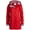 Red, variant on URBAN REPUBLIC Womens Rain Jacket - Lightweight Waterproof Windbreaker Raincoat for Women (S-3XL)