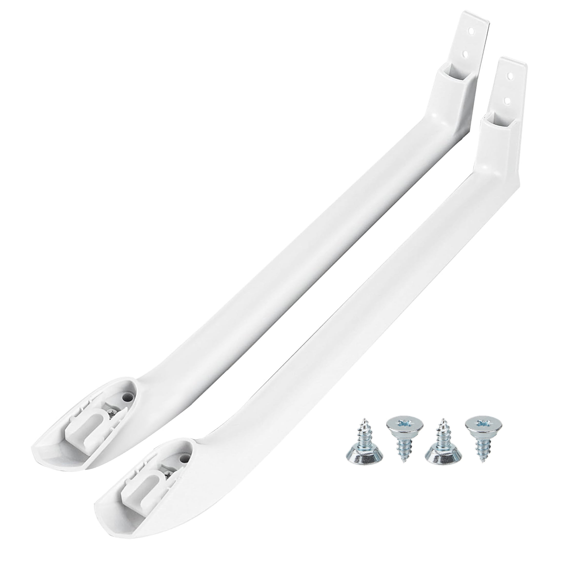 MOTMAX 5304486359 Refrigerator Door Handle Set Compatible with Frigidaire, Replaces 5304506469 5304504507 242059501 242059504 (2 Pcs)