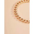 thumbnail image 4 of EOEMY Textured Chain Necklace For Women Jewelry For Women Necklace Accessories Gift-Default, 4 of 5