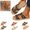 Black, variant on Sandals Women with Metallic Accents, Slip On Breathable Open Toe,Non Slip Cushion insole for Walking Sandals