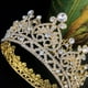 thumbnail image 4 of Corona de reina para mujer, corona de boda con diamantes de imitación, Tiara, disfraz, accesorios para el cabello de fiesta para desfile de cumpleaños y graduación, 4 of 10