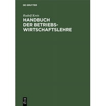 Handbuch der Betriebswirtschaftslehre, (Hardcover)