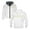White, variant on Hamilton 10 Years Merch Zipper Hoodie Long Sleeve Streetwear Women Men Winter Coat Jacket Parkas